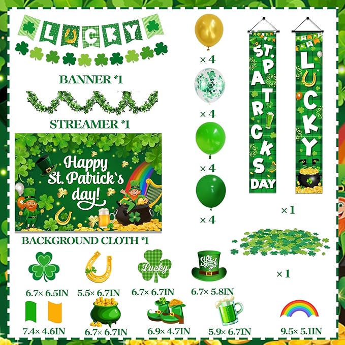St Patricks Day Decorations Saint Patricks Day Decorations includes