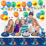 108PCS Dinosaur Birthday Party Supplies Dinosaur Party Decorations