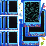 12 Pack Under the Sea Party Favors Lcd Writing Tablet for Kids 4.6