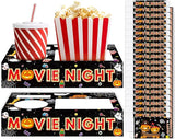 32Pcs Halloween Party Supplies Movie Night Paper Snack Trays Happy