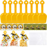30 Set Construction Theme Plastic Shovel with Clear Cellophane Bag