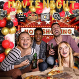 Movie Night Party Decorations Movie Theater Hollywood Themed Party