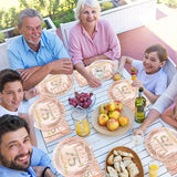 96 Pcs Rose Gold 75th Birthday Party Plates and Napkins for Girls