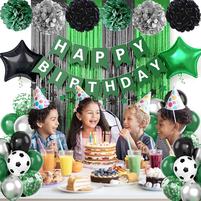 Soccer Party Decorations Soccer Sports Theme Birthday Decorations