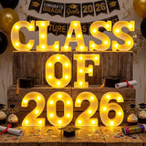 11 Pcs 2026 Graduation Party Decorations Class of 2026 Lights up