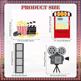 4 Pcs Large 20 X 30 Movie Night Cardboard Cutouts Academy Awards