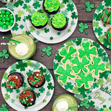 St Patrick's Day Party Supplies Kit for 25 Irish Themed Tableware