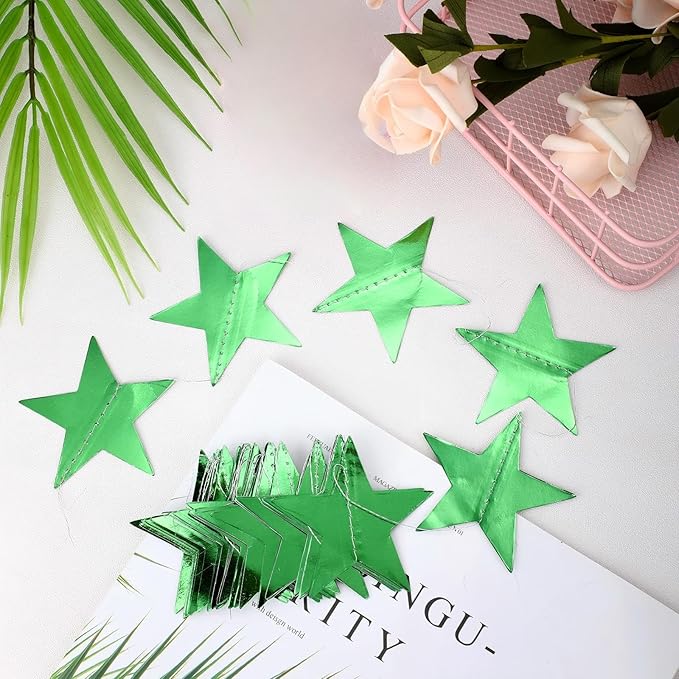 Patelai Glitter Star Garland Banner 2026 Graduation Decor 130 Feet #12