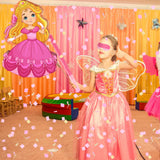 Threan Princess Piñata Fairy Party Decorations Pink Ballet Piñata