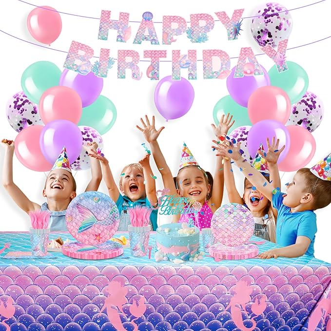 Mermaid Birthday Decorations Little Mermaid Party