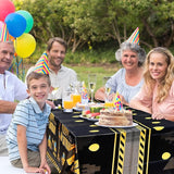 Tatuo Construction Happy Birthday Tablecloth Dump Truck Birthday