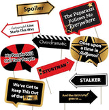 Movie Night Party Decoration Kit Includes Photography Backdrop & 10