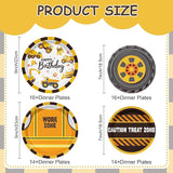 60PCS Construction Birthday Decorations for Boys kids Construction