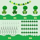 27 Pcs St Patrick's Day Decoration with Irish Saint Patricks Green