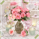 8 Bundles Artificial Peonies Flowers Boho Faux Flowers Arrangements #1