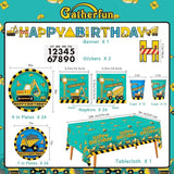Construction Birthday Party Supplies Kit Disposable Paper Plates