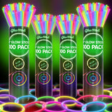 400 Ultra Bright Glow Sticks Bulk - Halloween Glow in the Dark Party