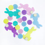 Easter Party Decorations Pastel Easter Bunny Circle Dot Garland