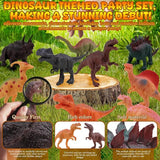26 PCS Jungle Animal Birthday Party Decorations with Dinosaur