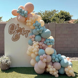 Pink and Blue Balloons Gender Reveal Boy or Girl 12inch Pastel Light