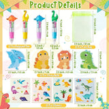 Dinosaur Stationery Party Gift 24 Pack Spring Stuffers Prizes with