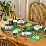 200 Pcs St Patrick's Day Party Decorations Serves 50 Irish Shamrock