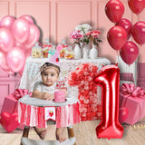 Strawberry Highchair Banner for Baby First Birthday Party