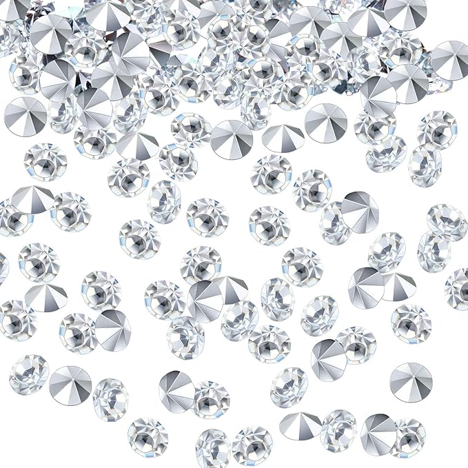 10000 Clear Wedding Table Scatter Confetti Crystals Acrylic Diamonds #