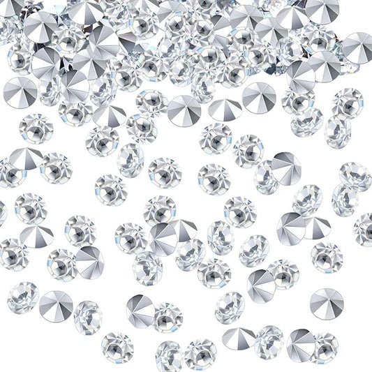 10000 Clear Wedding Table Scatter Confetti Crystals Acrylic Diamonds #