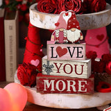 4 Pcs Valentine Day Table Decoration Gnomes Valentine Centerpiece