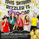 Fulmoon Pre Strung This Skibidi Rizzler Is 9 No Cap Glitter Banner #3