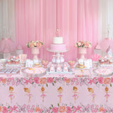 Xigejob Ballerina Birthday Party Decorations Tableware, Ballerina