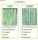 St Patrick's Day Tinsel Curtains 6.5X3.28 Pack of 3 St Patricks Day