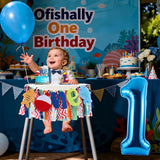 Ofishally Highchair Banner for Baby First Birthday Party Decorations