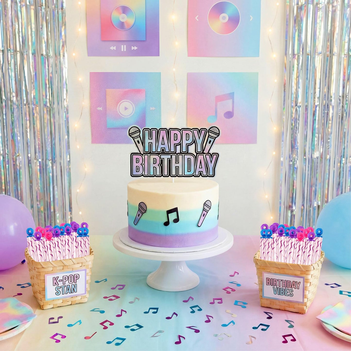 Rotatingpals 32 Pcs Kpop Bubble Wands Lightning Themed Party Favors