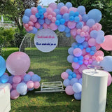 Pink and Blue Latex Balloons, 67 12 Inch Pink Blue Gender Reveal
