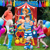 KatchOn, Large Carnival Photo Booth Backdrop - 72x36 Inch | Carnival