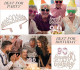 90th Birthday Decorations Gifts for Women Including 90 year old