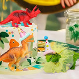 27 Pcs Colorful Dinosaur Cake Topper Animals Figures Birthday Party