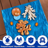 OHOME 2 Pack Beach Party Decorations - Ocean Waves Plastic Tablecloth