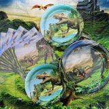 Dinosaur Birthday Decorations 81Pcs Dinosaur Paper Tableware Set