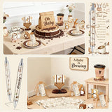 145 Pieces Coffee Baby Shower Favors for Guest A Baby is Brewing
