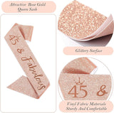 45th Birthday Gifts Decorations for Women Including 45 year old Cake