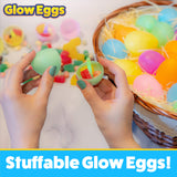 PartySticks 48 Easter Glow Eggs & 144 mini Glow Sticks 192pcs Total,