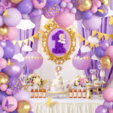 Purple Pink Butterfly Balloon Garland Arch Kit, Butterfly Baby Shower