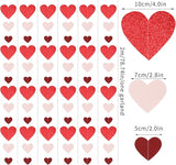 Pink Burgundy Red Valentines Day Party Decorations Garland 52Ft
