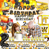 Construction 2nd Birthday Party Supplies Boy Dump Truck Digger Zone
