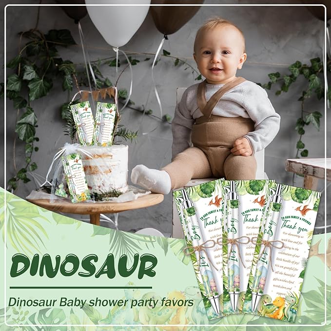 145 Pieces Dinosaur Baby Shower Favors for Guest It's a Boy