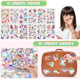 146Pcs Unicorn Party Favors Birthday Supplies Girls Headband Bag
