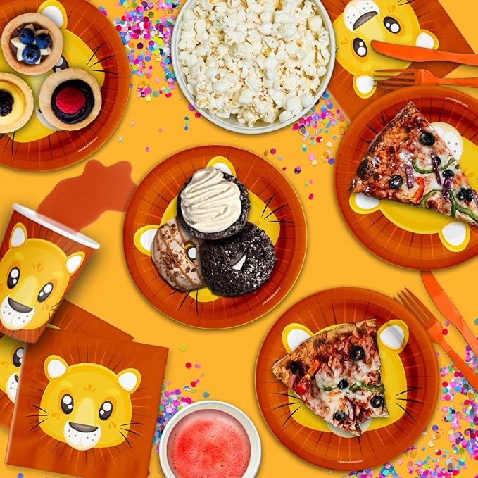 Birthday Galore Lion King Jungle Animal Party Supplies Safari Lion